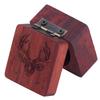 Wooden Guitar Pick Box Lightweight Small Square Pick Box Storage Cases Organizer Musical Instrument Accessory