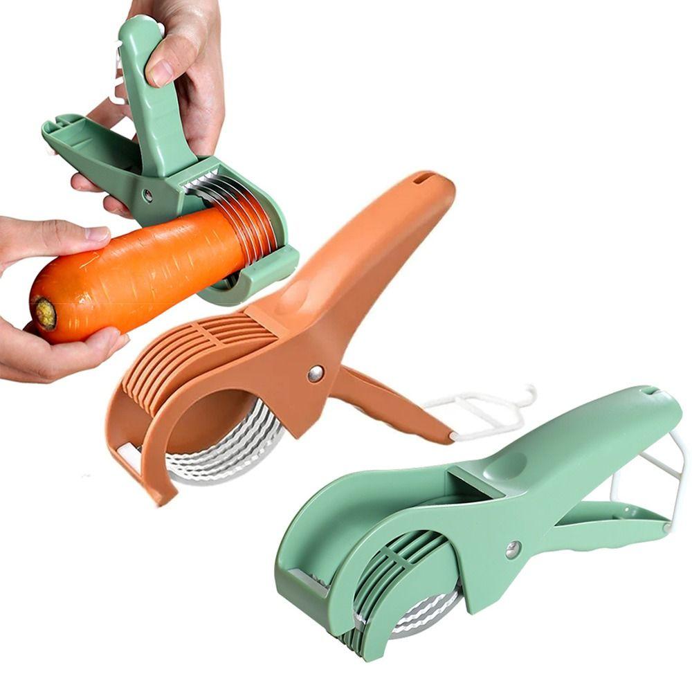 Удобная ручка, портативный салатный резак, нескользящая ручка, измельчитель овощей, банан