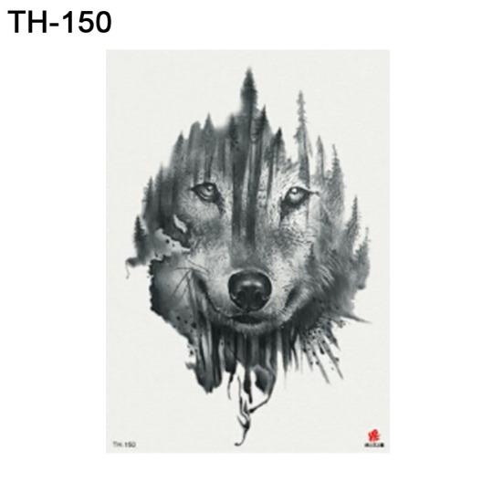 Животное Собака Медведь Рука Плечо Водонепроницаемая Временная Поддельная Татуировка Наклейка Подарок