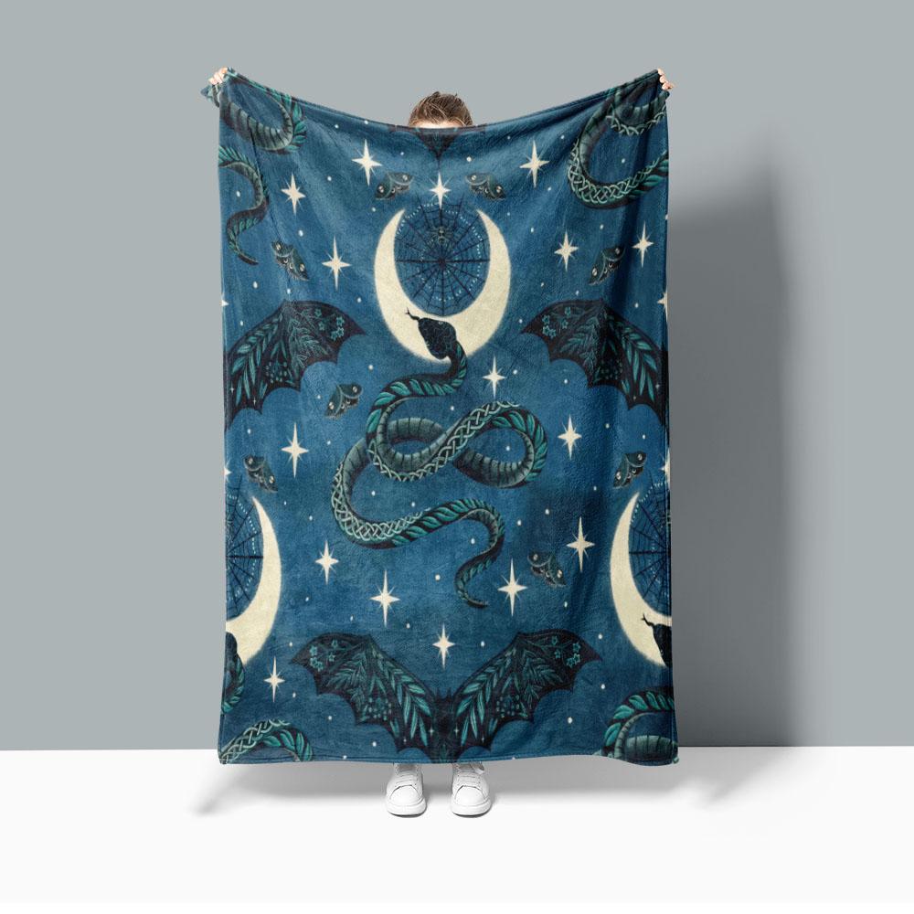 Дома с привидениями Супер Толстое Фиолетовое Одеяло Vantage Носимое Флисовое Теплое Одеяло Мультяшное Покрывало Comtom Приемлемо