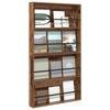 Magazine Shelf 2 pcs Reclaimed Wood Look 80 x 12 x 70 cm Engineered Wood