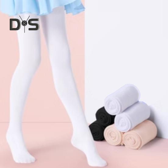 Chidren Ballet Dance Pantyhose High Waist Solid Color High Elasticity Skinny Thin Solid Color Anti-slip Cosplay Performance Tights Work Daily Wear