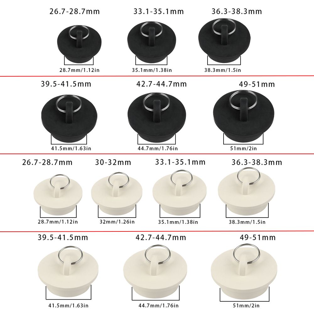 Useful Round Washroom Kitchen Bathroom Supplies Bathtub Stopper Sewer Drain Cover