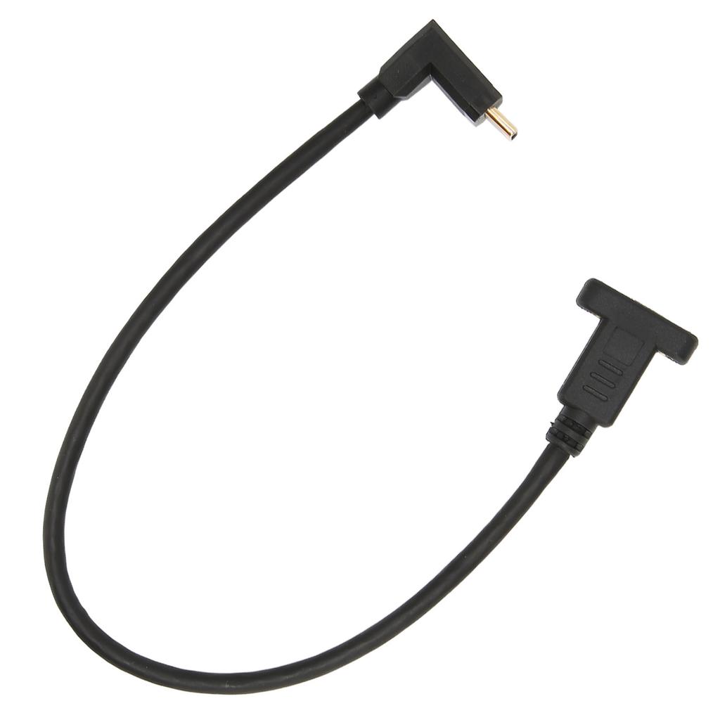 Удлинительный кабель Type-C папа-мама USB 3.1, стабильный, быстрый, адаптер Type-C папа-мама с отверстием для винта для крепления на панели