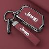Для Jeep Металл Кожа 2 3 4 Кнопки Чехол-обложка для складного ключа автомобиля Для Jeep Gladiator JT Sahara JLU Wrangler JL Rubicon 2018 2019 A