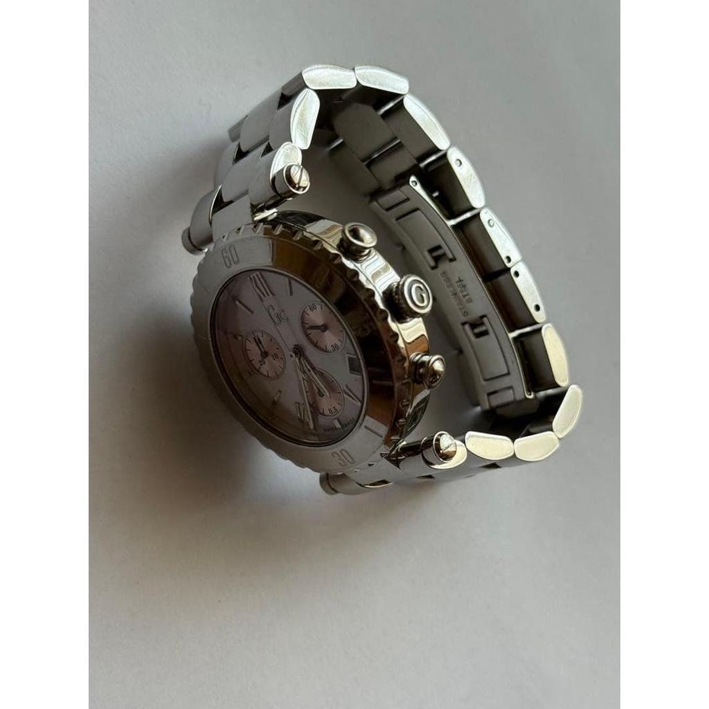 Used Battery replaced Guess Collection Women's Chronograph Watch