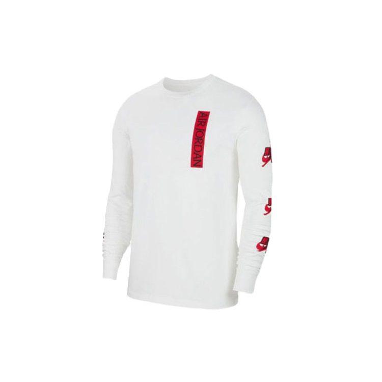 Jordan Sweatshirts Men's White Crew Neck Moderate Regular CN3504-100