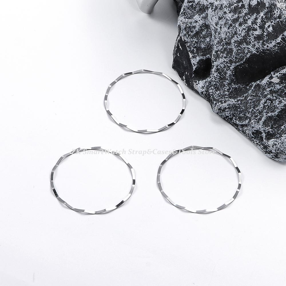 Watch Holding Ring Fit for NH34 NH35 NH36 Movement 29.5mm Inner Cover Holder Fixed Fixing Metal Watches Accessories 1/2/5/10Pcs