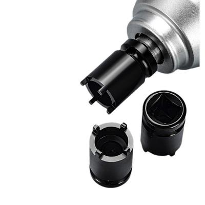 Universal Lock Nut Removal Tool 4 Pin Swingarm Lock Nut Tool Center Axle Socket Lock Nut Removal