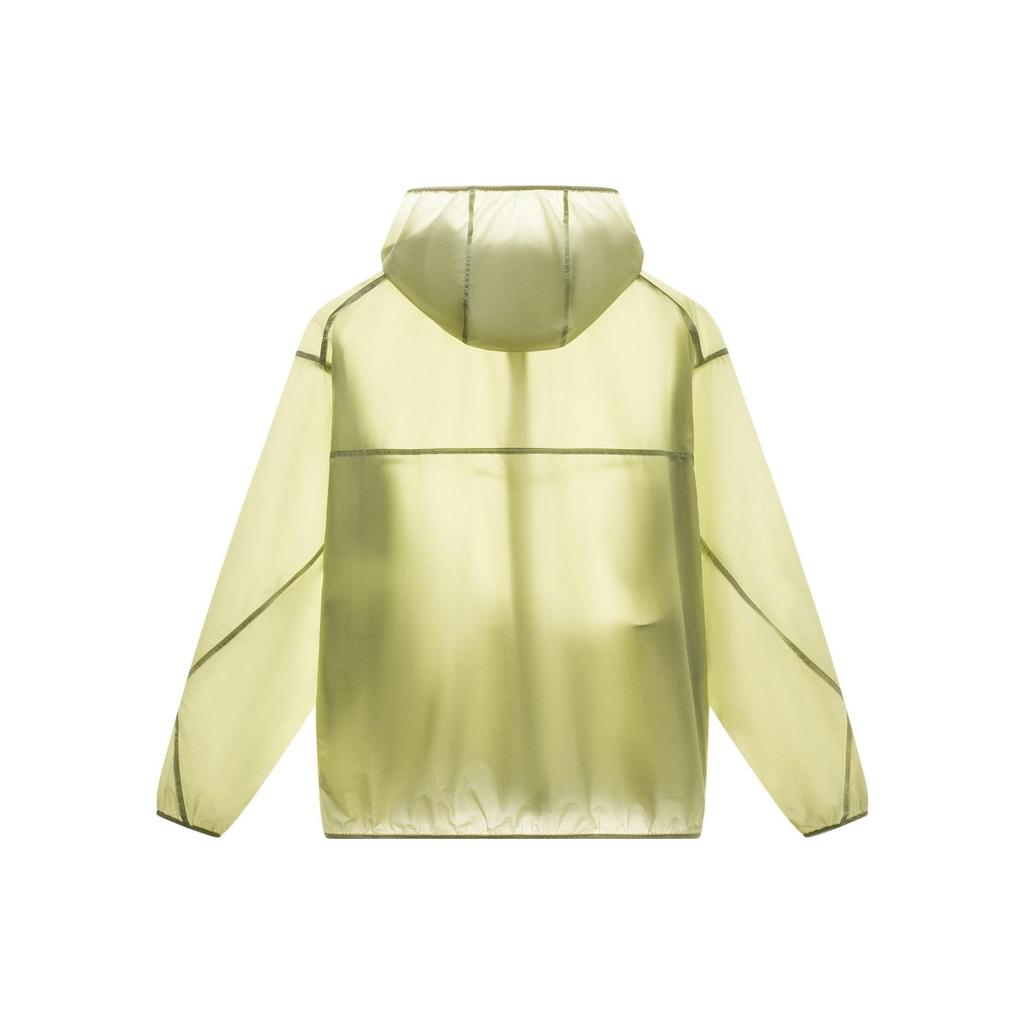 Li-Ning Простая куртка с капюшоном и застежкой-молнией, длинные рукава, мужские куртки AFDT163-12