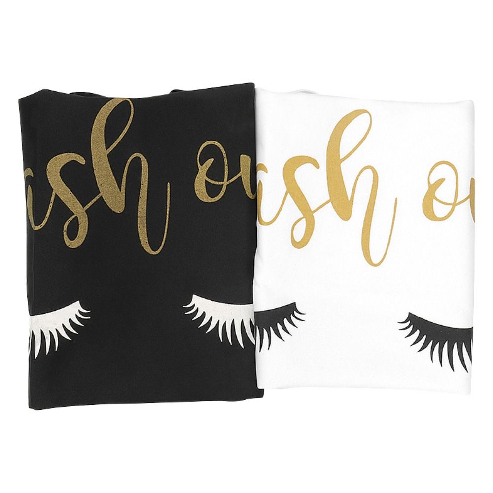 Polyster Cotton Lash Extension Apron Printed Nail Art Apron Reusable Cooking Aprons  Women Girls