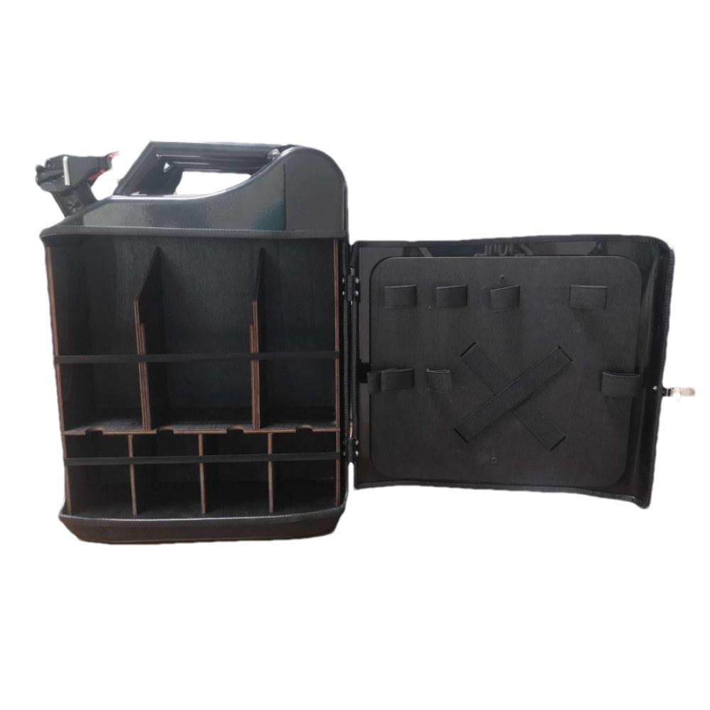 Винный шкаф из масляного бочонка: Канистра Мини-бар Рождественский подарок