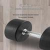 Round Head Rubberized Dumbbell