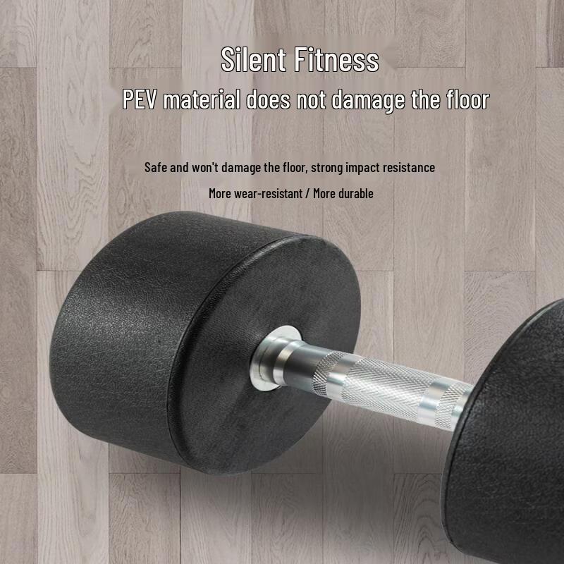 Round Head Rubberized Dumbbell