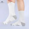 Mens Crew Work Cushion Socks Long Athletic Running Socks Workout Breathable Socks