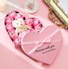 L-017 Mini Bouquet Bear Eternal Flower Scented Soap for Graduation Housewarming Valentine's Day Decoration Heart-Shaped Rose