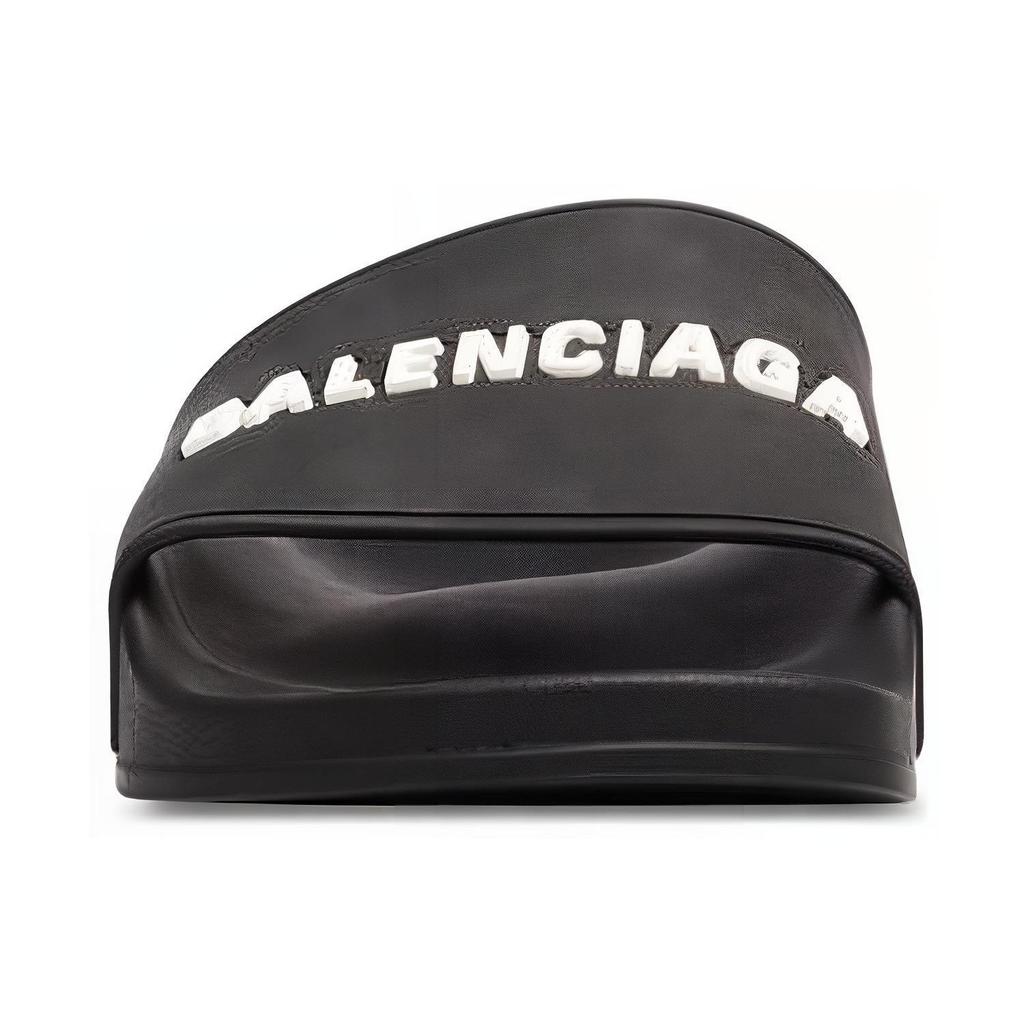 Balenciaga Шлепанцы мужские черные 565826W1S801006