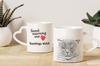 Scottish Fold – Cat mug, adorable heart-shaped handle mug | Art-Dog