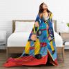 Firemans Sams Flannel Blanket Winter  Super Warm Throw Blanket for Girls Boys Outdoor Pattern Bedspread Sofa Bed Cover