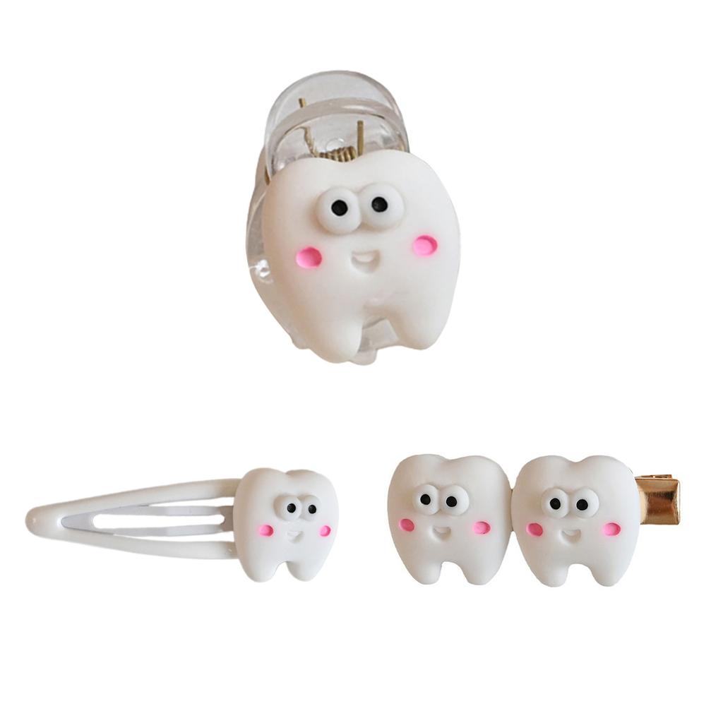 Нежная заколка-челка Милая заколка-зубчик Y2K Заколка-клипса Харадзюку Заколка для волос Милые девушки Волосы Харадзюку Леди Мини-зубчик