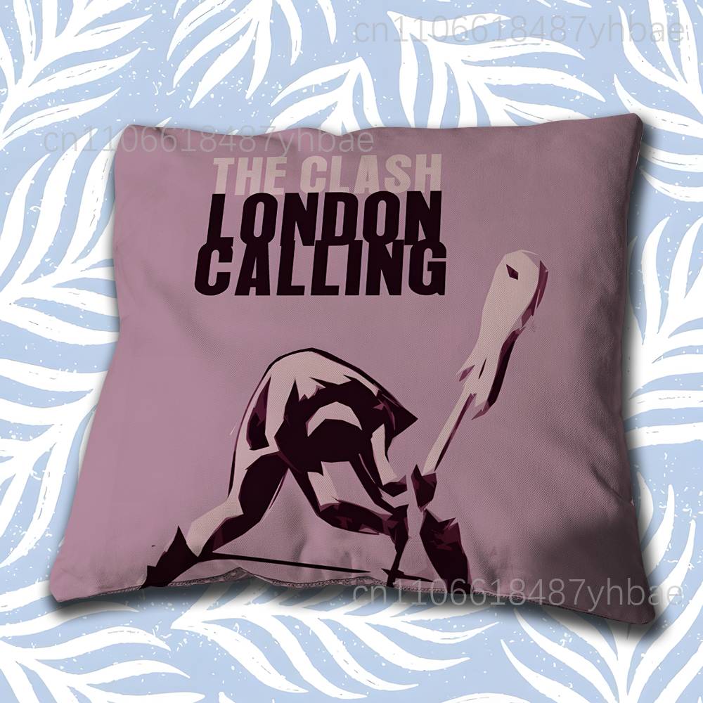 The C-Clash In London Calling Pillow Case Cover Square Sofa With For Pattern Comfortable Cushion Suitable Of Room