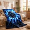 Sheffield Wednesday Football Print Flannel Blanket Soft Warm Sofa Bed Throw Blanket For Home Office Bedroom