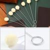 Dauber Assisted Leather Wool Balls Brush Dyeing Sponge Painting Brush  Painting Applications