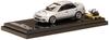 Масштабная модель Subaru Impreza WRX 1992 года HJ64 с дисплеем двигателя, серебристый цвет, модель 1/64 (GC8) Модель, Металлик, (HJ642013AS)