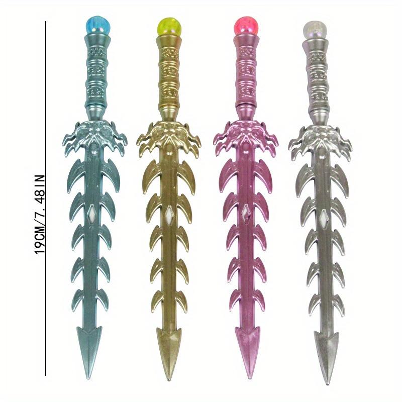 Школьный сезон 10 шт. 0,5 мм креативная гелевая ручка в стиле драконьего меча, ручка в виде аниме-оружия, приз, подарок, пишущий инструмент, ручка на водной основе