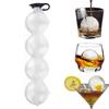 Clear Ice Cube Mold Round Ice Cube Maker Summer Ice Box  for Bar Party