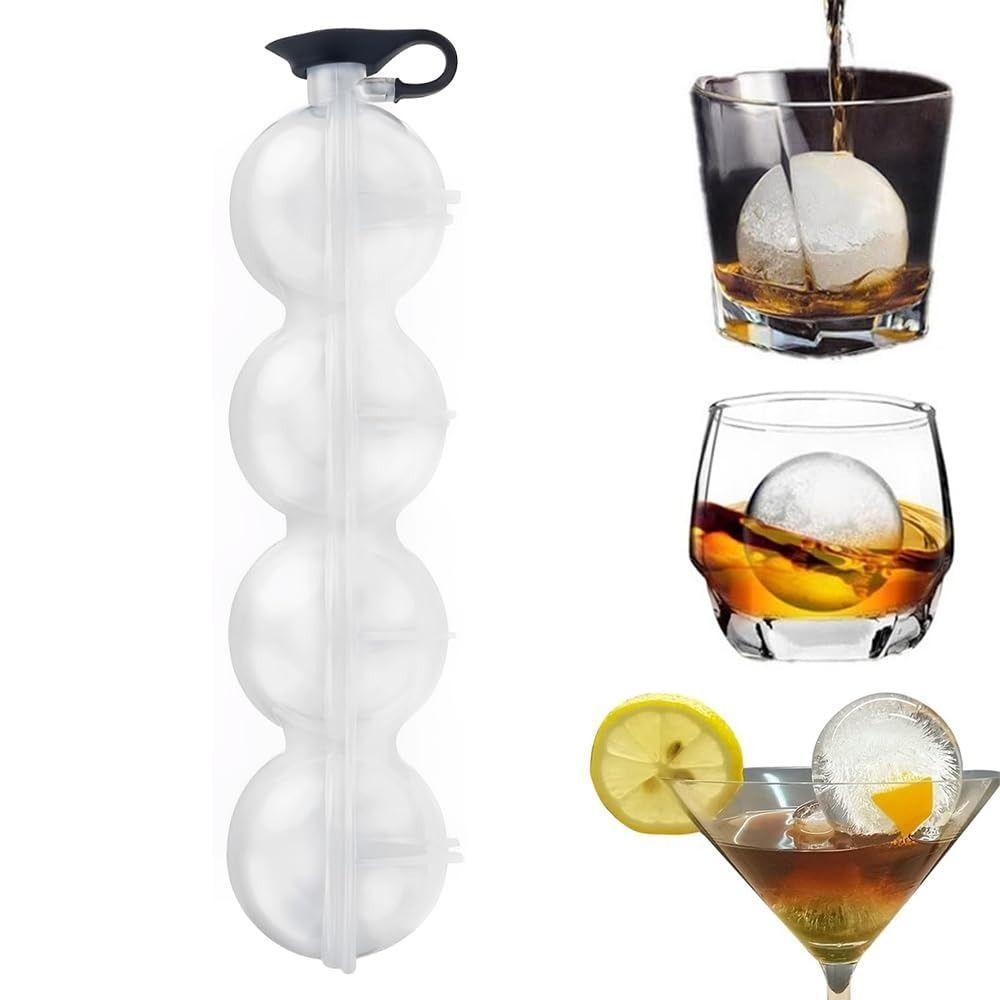 Clear Ice Cube Mold Round Ice Cube Maker Summer Ice Box  for Bar Party
