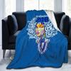3D Print Zeta ZPB Phi Beta Blanket Soft Sofa Cover Throw Blanket Fleece Tapestry Warm Bed Blankets for Bedroom Couch