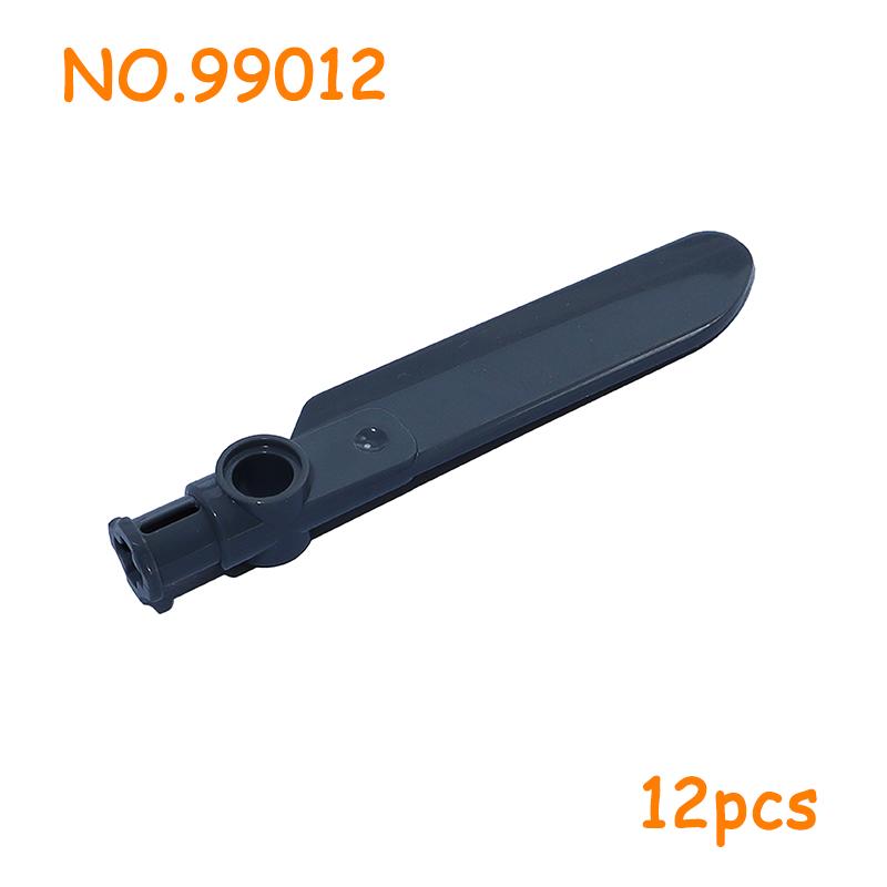 MOC Rotor Blade Large Straight with 3L Brick Fan Blades Propeller 3 Blade Windmill Technical Parts Two Hole Building Blocks