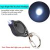 Keychain Light Mini Keychain Squeeze Button Light Mini LED Flashlight Torch Emergency Key Ring Light for Outdoor Camping Hiking