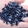 8mm Flat-Bottom Half-Round Imitation Pearls Beads, 100-Pack - DIY Rhinestone Mobile Case Accessories
