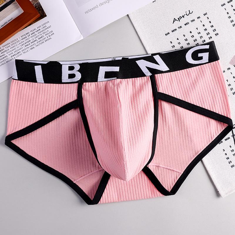 Мужские хлопковые трусы средней посадки - Удобные, Модные, Повседневные шорты