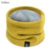 Soft Knitted Neck Warmer Thickened Lining Sport Scarf Fashion Neck Scarves  Skating Running