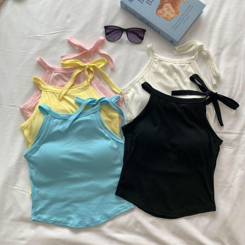 Корейский летний и осенний однотонный топ без бретелек с накладками на груди - универсальная верхняя и нижняя одежда для сексуального, горячего образа