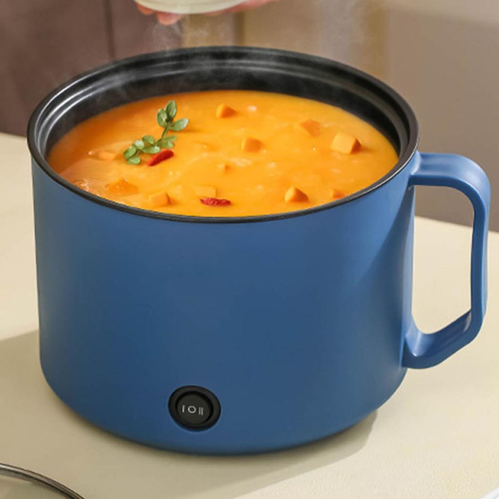 Multifunctional Cooking Pot Small Mini Electric Rapid Noodle Cooker for Student Dormitories Personal Use CN