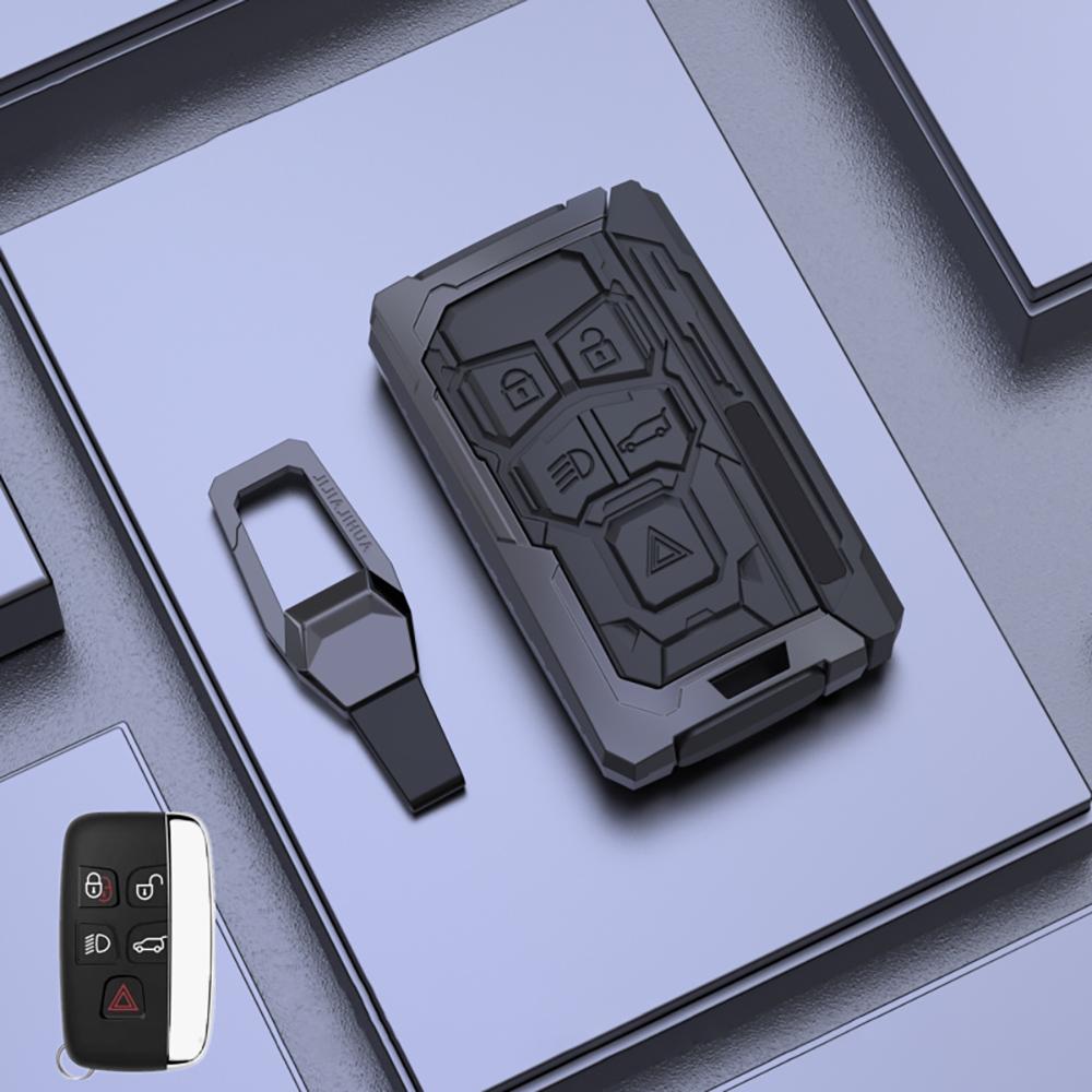 Чехол-держатель для автомобильного ключа из цинкового сплава для Land Rover Range Rover Discovery 5 Sport Для Jaguar Xe Xf Xj F Pace Аксессуары