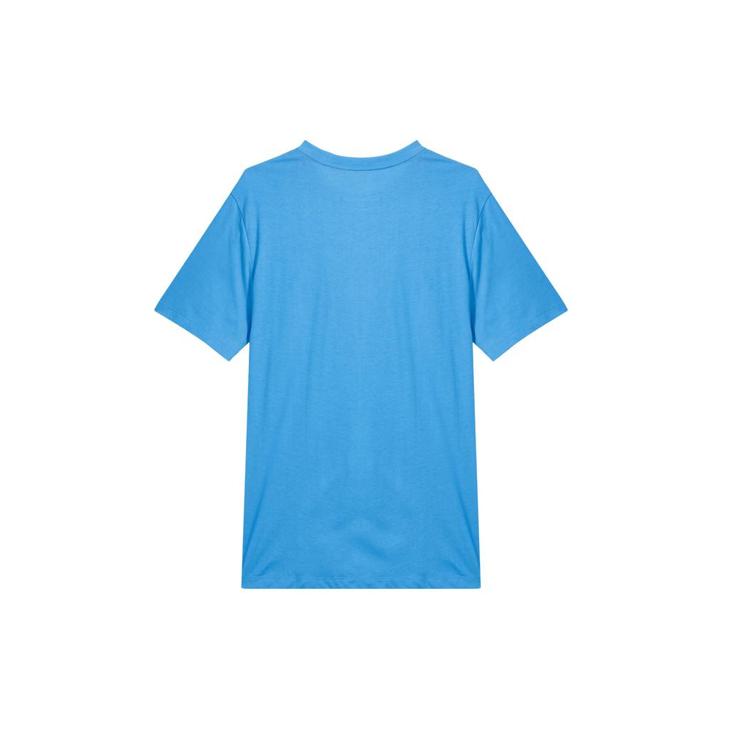 Nike Sportswear Logo Print Casual Short Sleeve T-Shirt Men Tops Light-Blue FD1245-406