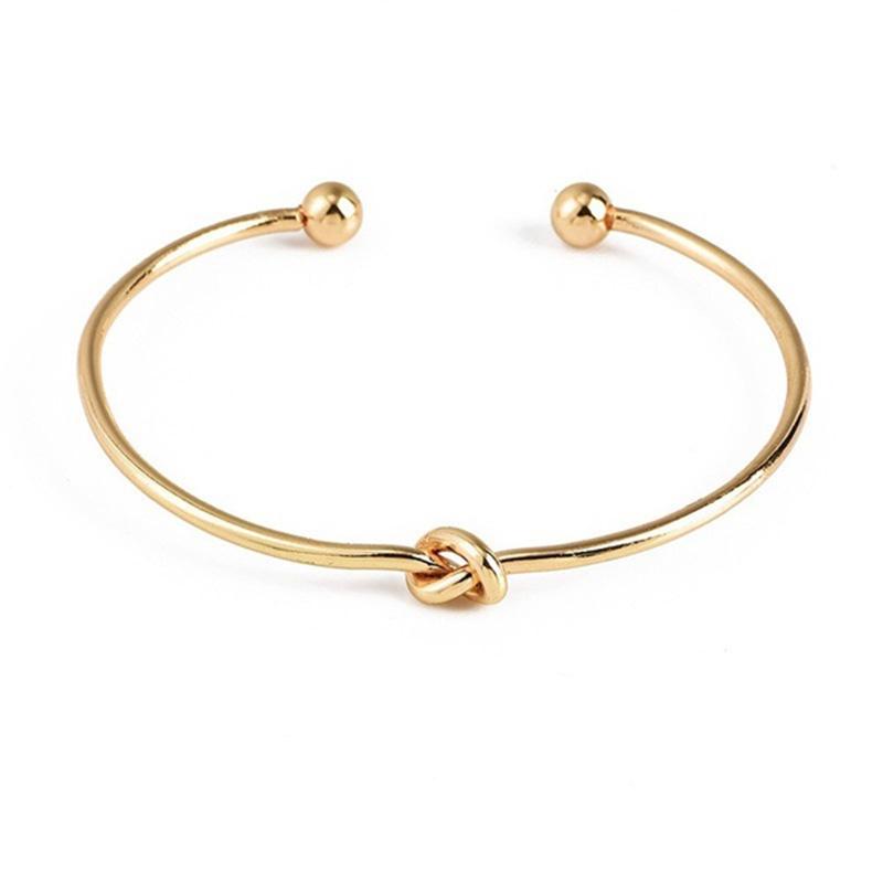 Винтажный набор браслетов «Узел кактуса» из 4 предметов, браслет с треугольным бриллиантом