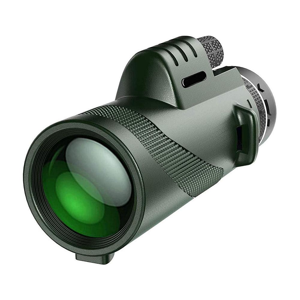 80x100 HD Night Vision Monocular Powerful Digital Binoculars Professional Binoculars Moisture-proof for Outdoor Camping Supplies