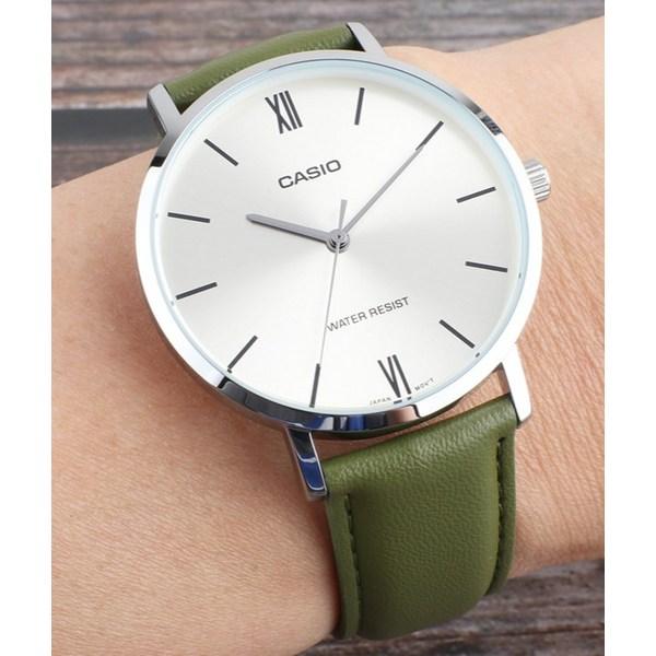 Casio Мужские наручные часы с тонким дизайном и повседневным дизайном