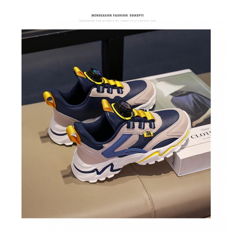 Kids Duck-Print Waterproof Running Shoes Boys Girls Winter Soft Sole Non-Slip Sport Sneakers
