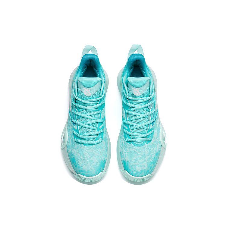 Anta Feather Cushioning Non-Slip Low-Top Basketball Shoes Men Sneakers Green 112211602Q-8