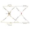Rhinestone Chest Support Body Chain Demon Eye Breast Chain Vintage Bra Chest Chain  Girls