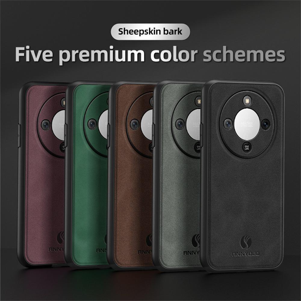 Чехол ANNYOJO для Honor Magic8 Lite 5G / X9d 5G / X70 5G из ПУ кожи + ПК + ТПУ, противоударная задняя крышка телефона