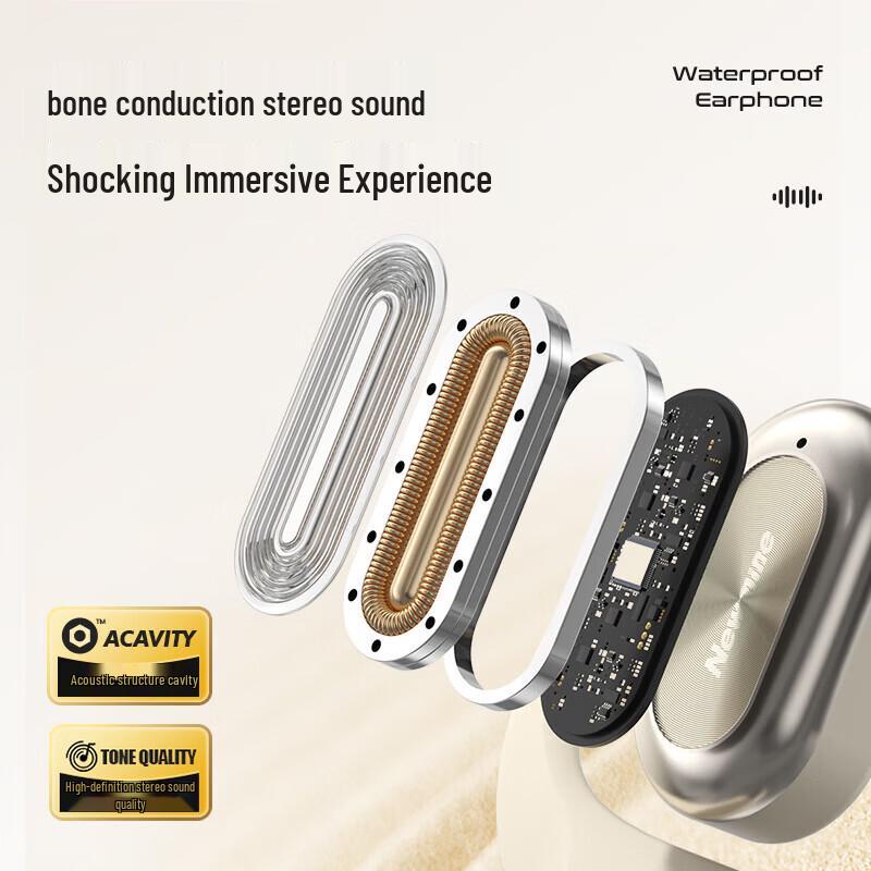 Наушники Newman LY71 с костной проводимостью, открытого типа, Bluetooth