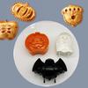 Dough Press Pocket Pie Mold Holiday Pumpkin Ghost Bat Fruit Shape Cookie Mold Party Hand Pie Cutter Pudding Cake Decoration